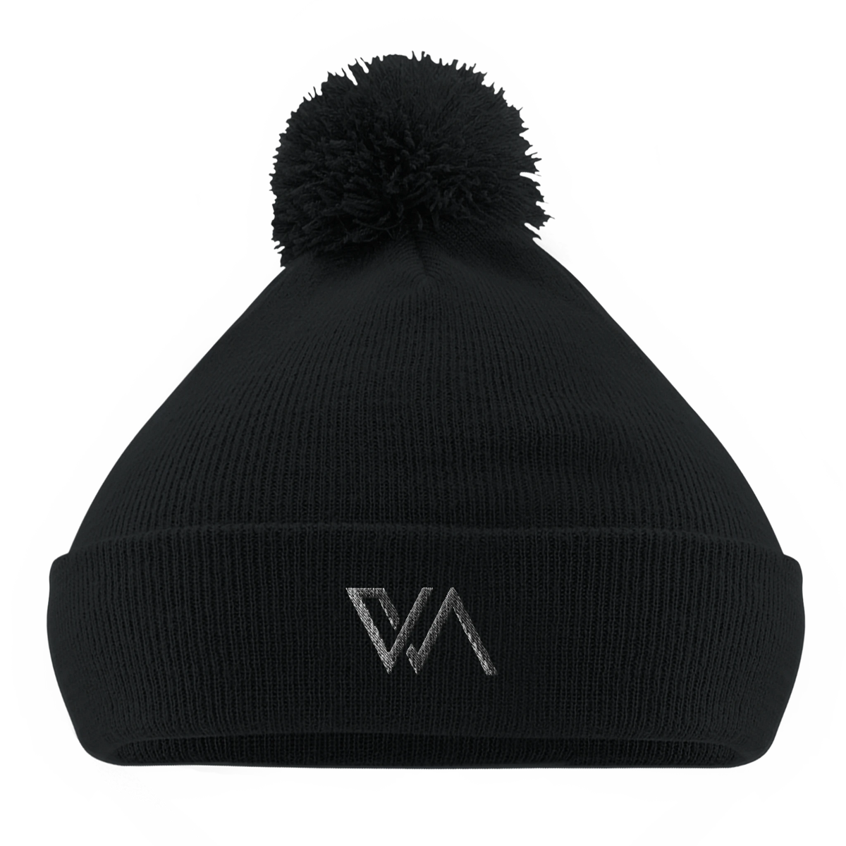 Elegante Wintermütze von Vita Novelle in Schwarze aus doppellagigem Strickmaterial
